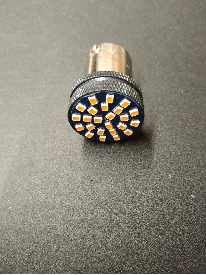 Flasher BA15S / 1251 / 1683 - 28V - Orange
