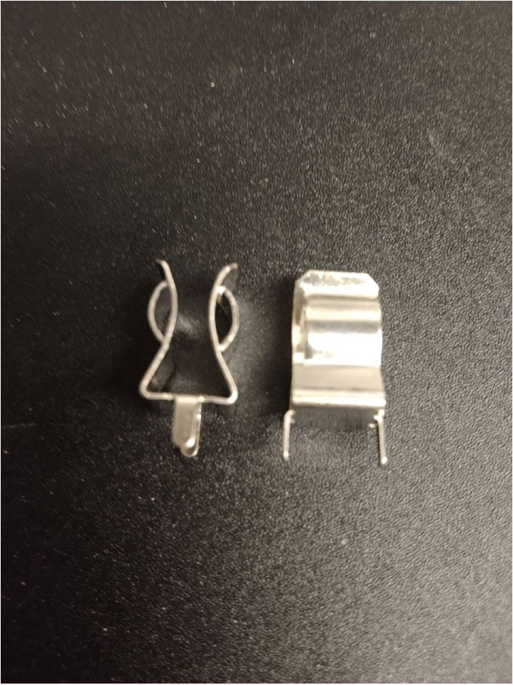 Fuse Holder - 6x30 - for PCB - Clip x2