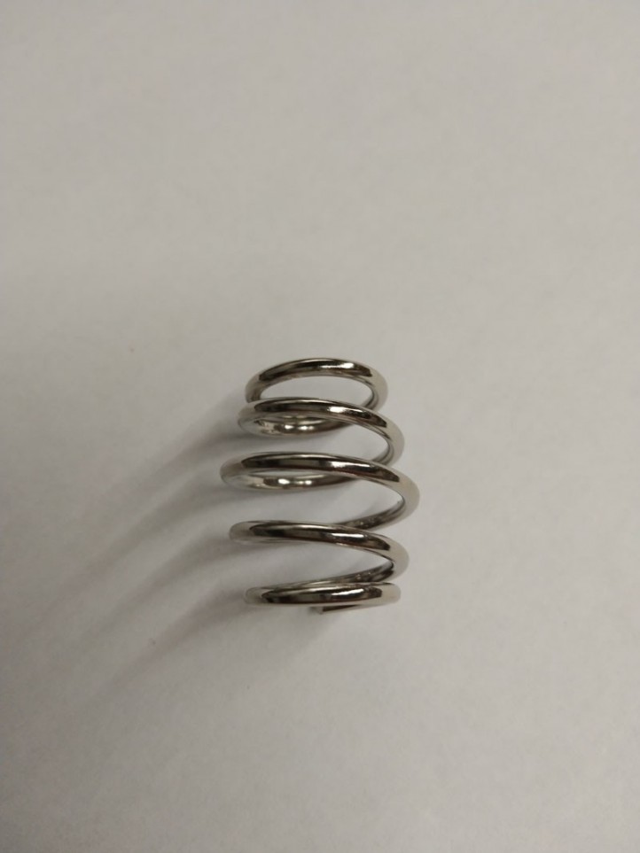 Shooter Barrel Spring - Chrome - Short