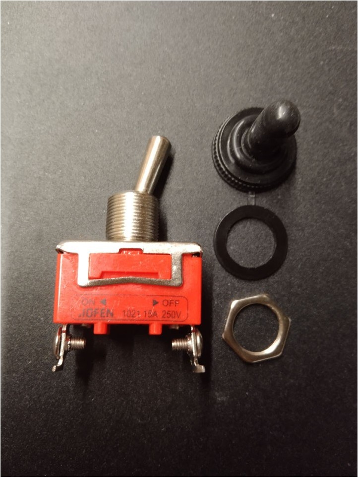 Power Cabinet Switch - ON/OFF - Single Pole