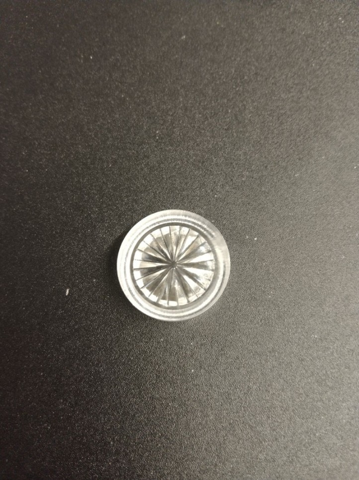 Insert - Circle 3/4" - Clear