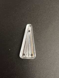 Insert - Triangle 1-1/2" - Transparent