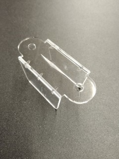 Pont de Couloir - 2-1/8" - Transparent