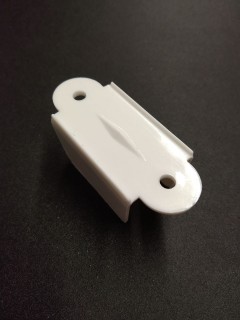 Pont de Couloir - 2-1/8" - Blanc