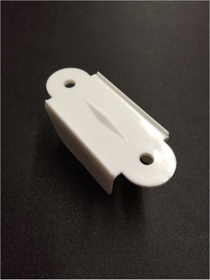 Pont de Couloir - 2-1/8" - Blanc