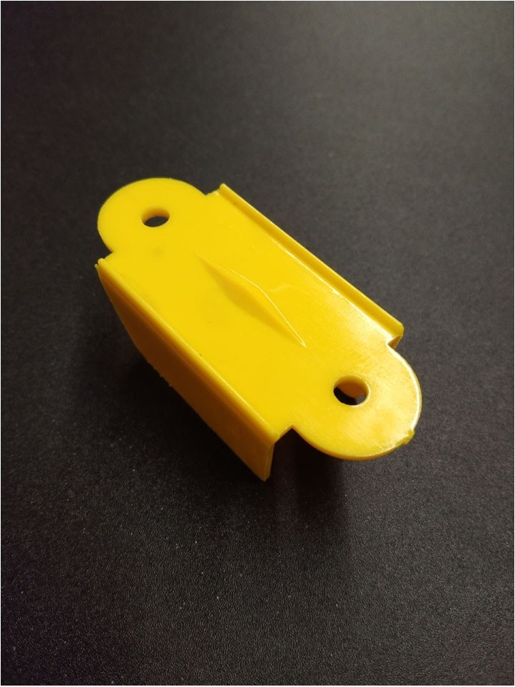 Pont de Couloir - 2-1/8" - Jaune