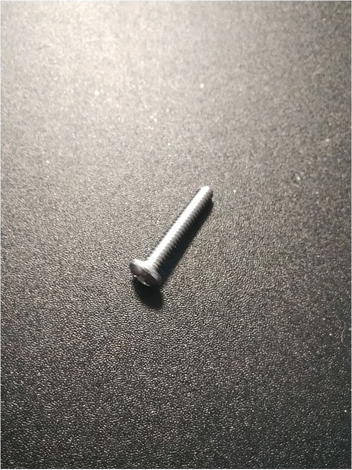 Vis Cruci INOX - 2-56 x 1/2" - Bombée