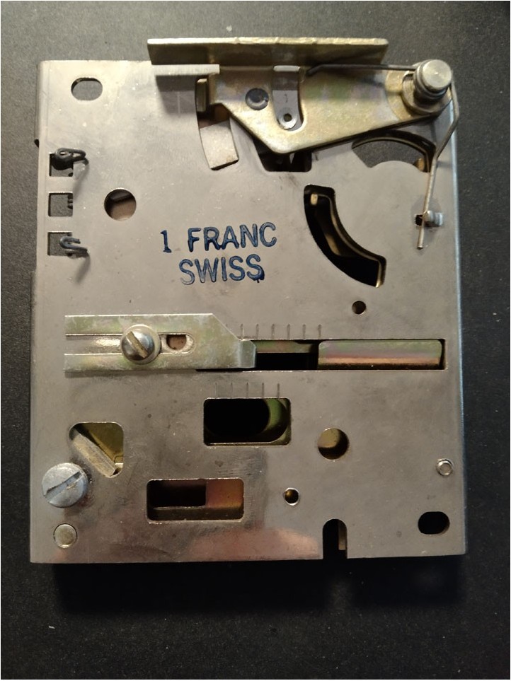 Monnayeur - 1 Franc Swiss