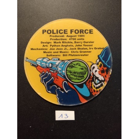 WILLIAMS - Décor Police Force - 1989 - N°13