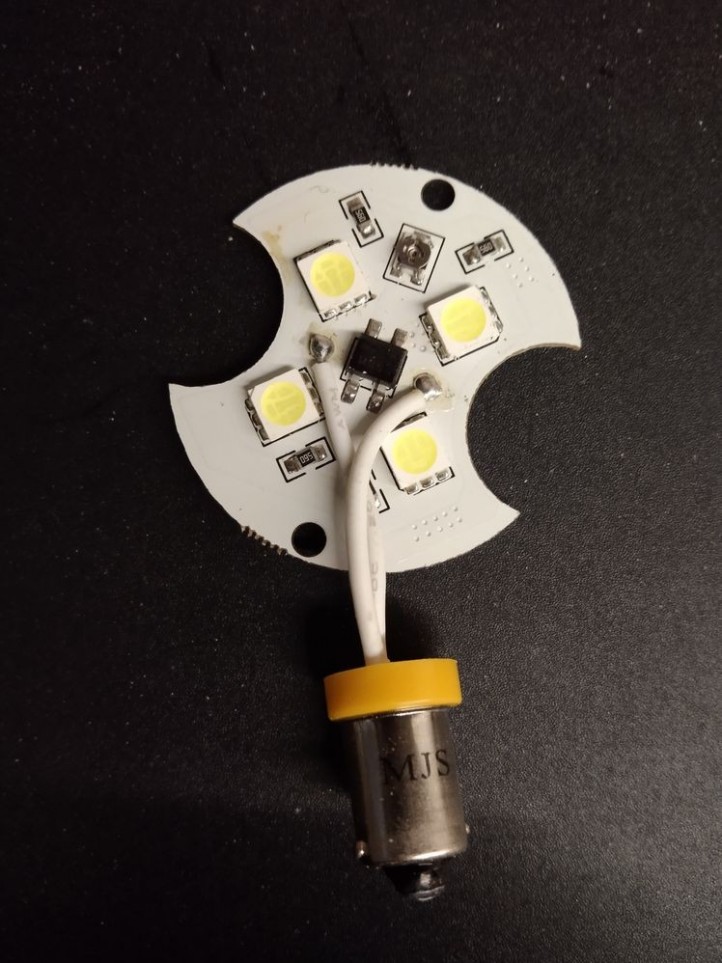 BA9S Bumper LEDs - Orange/White