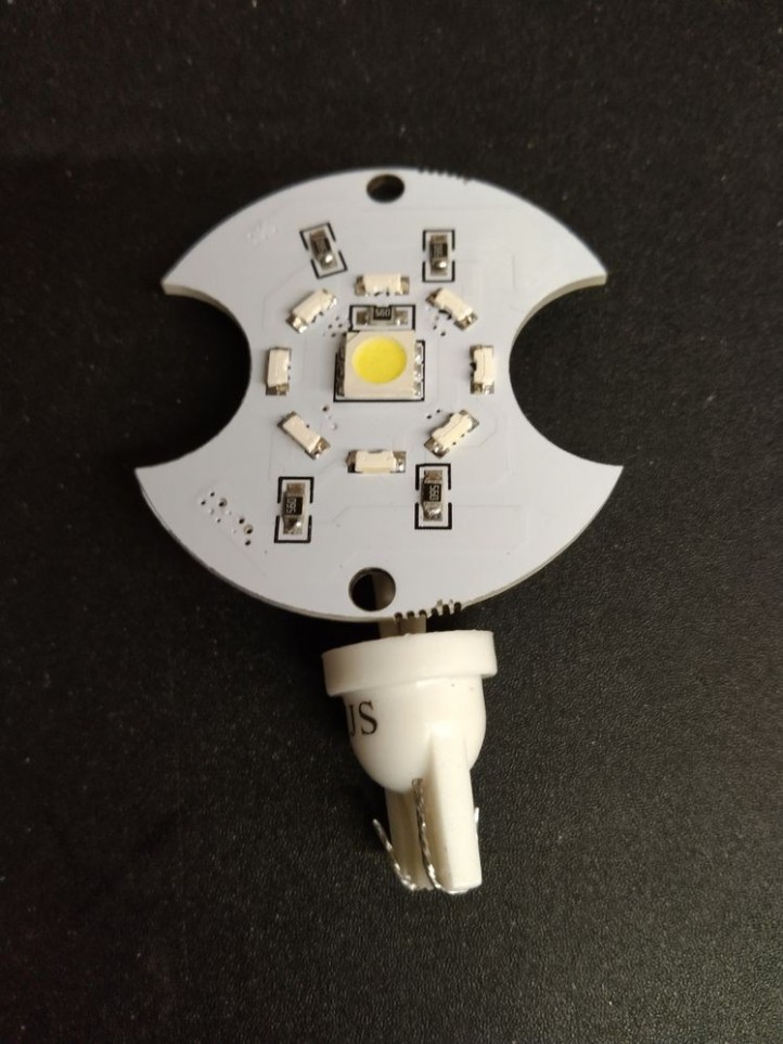 Disque LEDs pour Bumper T10 - Blanc/Blanc