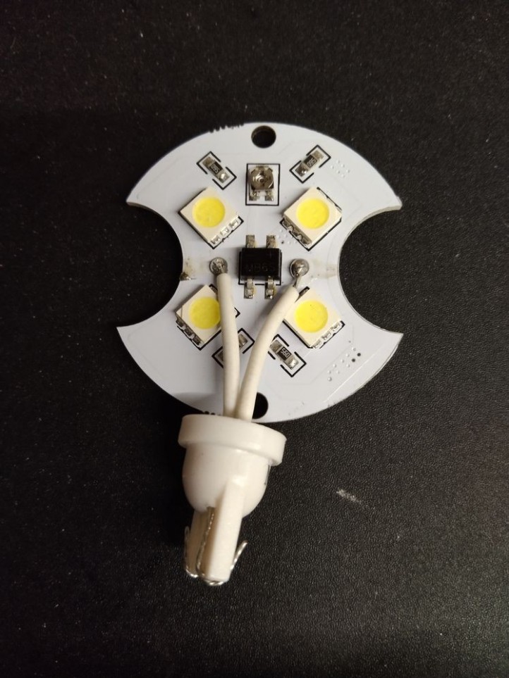 T10 Bumper LEDs - White/White