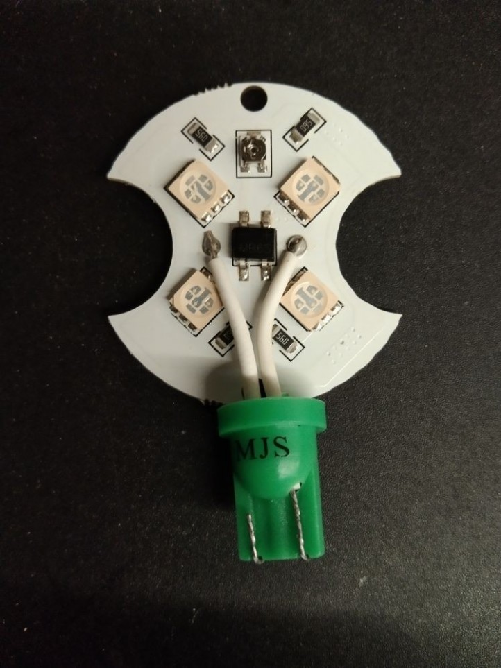 Disque LEDs pour Bumper T10 - Vert/Vert