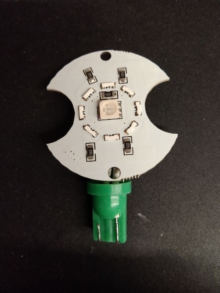Disque LEDs pour Bumper T10 - Vert/Vert