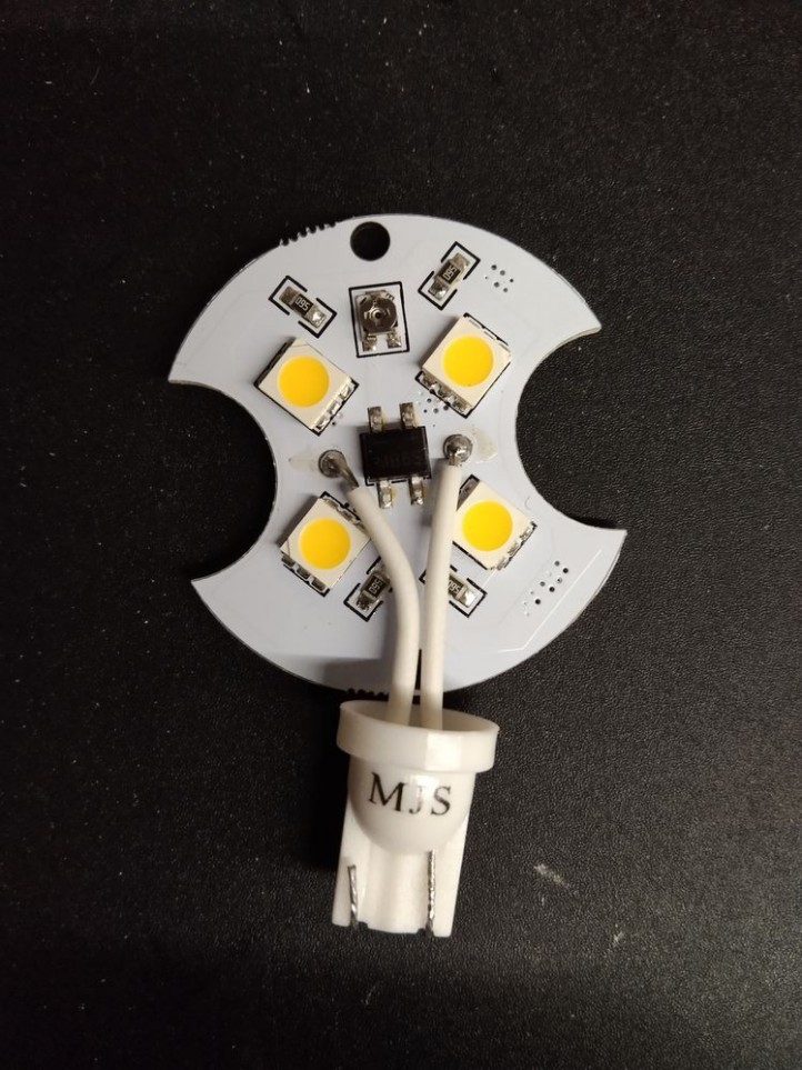 Disque LEDs pour Bumper T10 - Blanc Chaud/Blanc Chaud