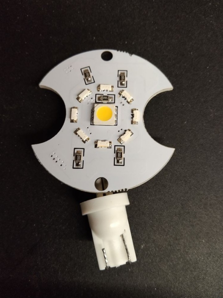 Disque LEDs pour Bumper T10 - Blanc Chaud/Blanc Chaud