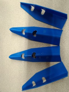 4 Protections de Caisses - Bleu