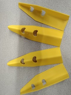 4 Protections de Caisses - Jaune