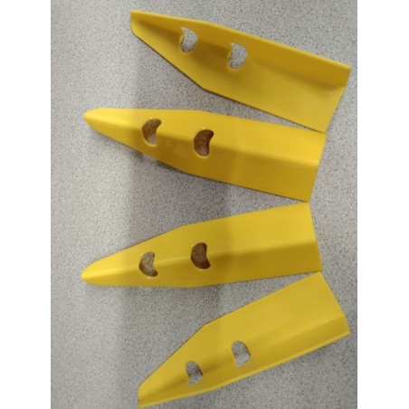 4 Protections de Caisses - Jaune