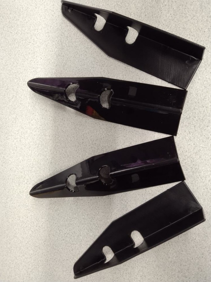 4 Protections de Caisses - Noir