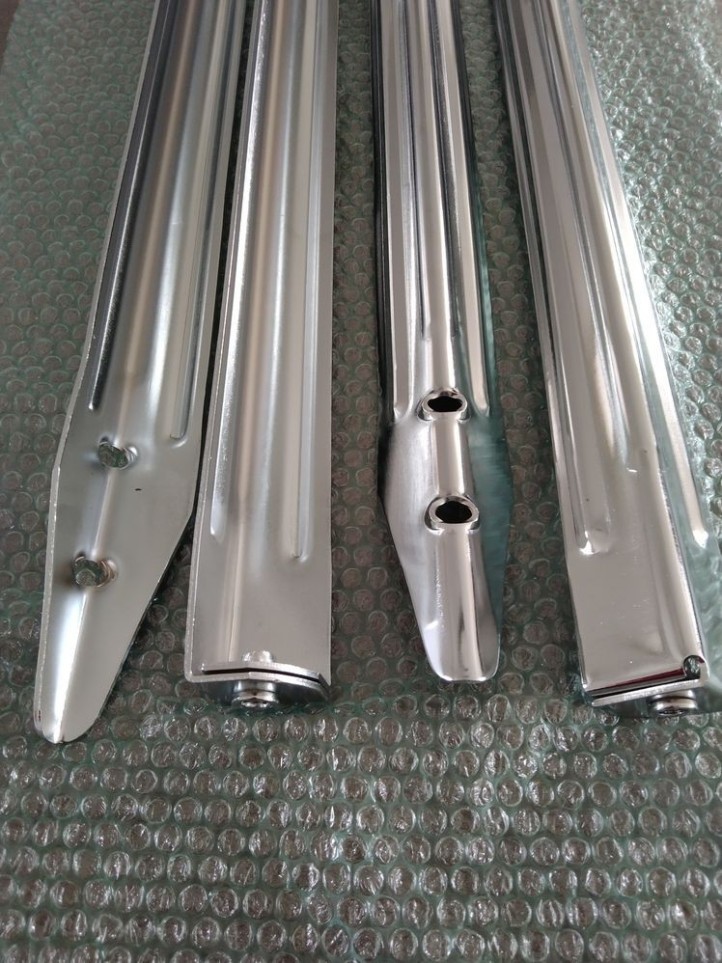 BALLY / WILLIAMS / JJP - 4x Pieds WPC - 28-1/2" - CHROME