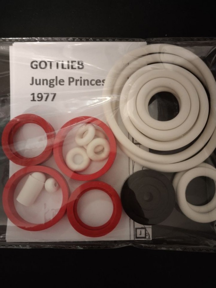 GOTTLIEB - Jungle Princess - 1977 GOTTLIEB - Jungle Princess - 1977
