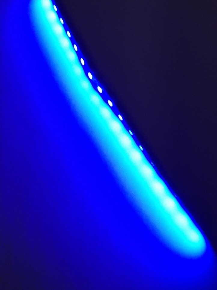 LEDs Strip - 2" / 5cm - 3 SMD - Blue