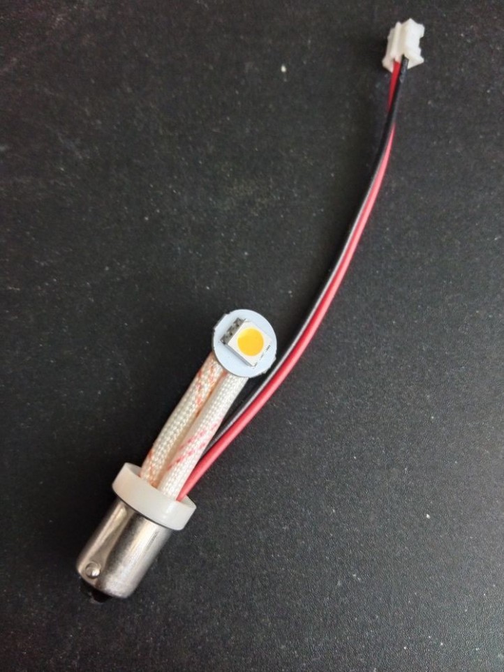 Flexible BA9S for LEDs Strip - Warm White