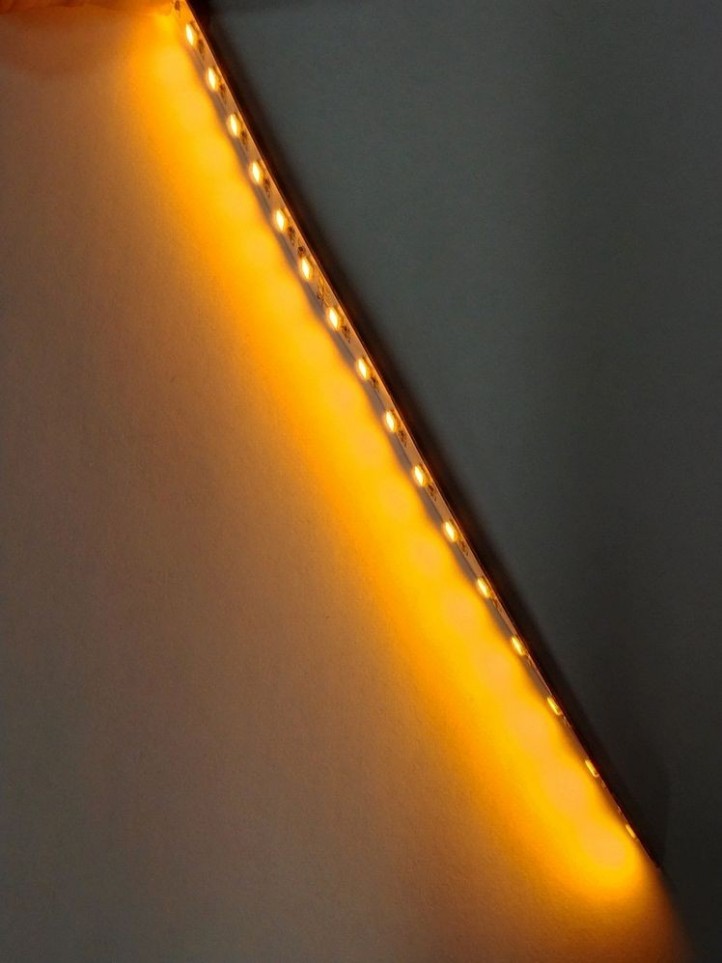 Bandeau de LEDs - 10cm - 10 SMD - Orange