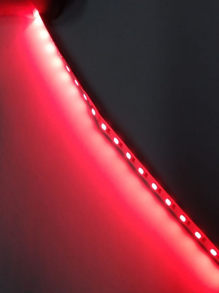 Bandeau de LEDs - 20cm - 20 SMD - Rouge
