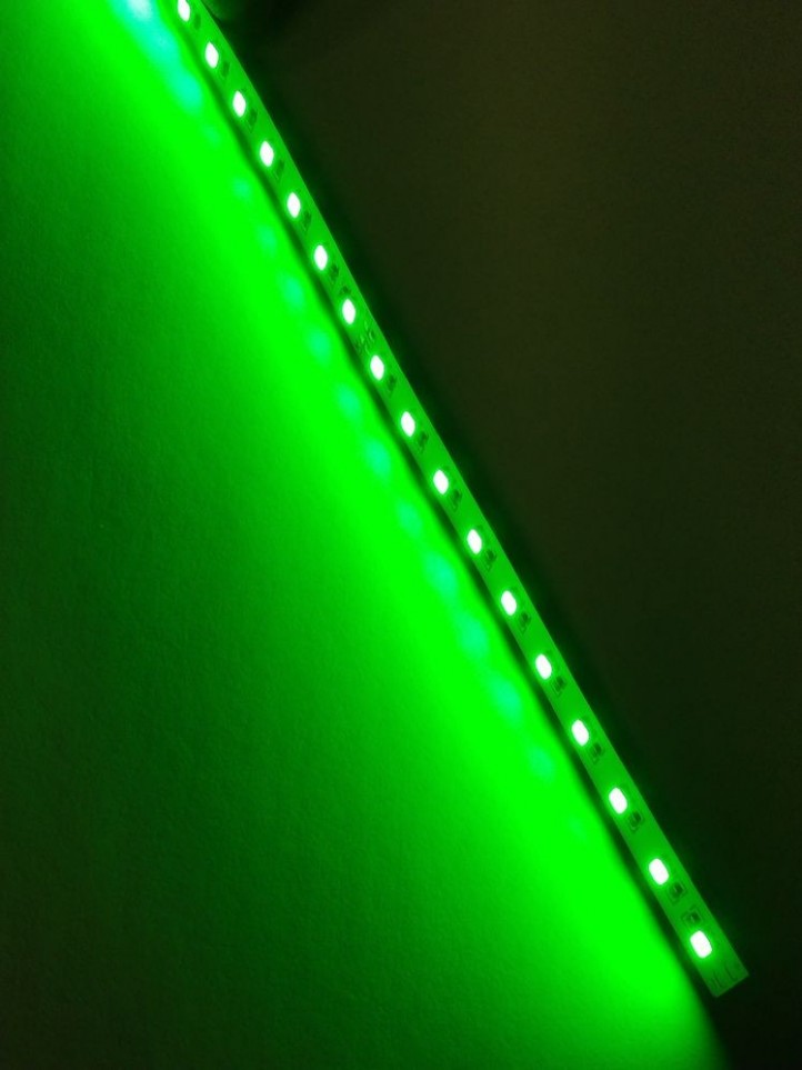 LEDs Strip - 8" / 20cm - 20 SMD - Green