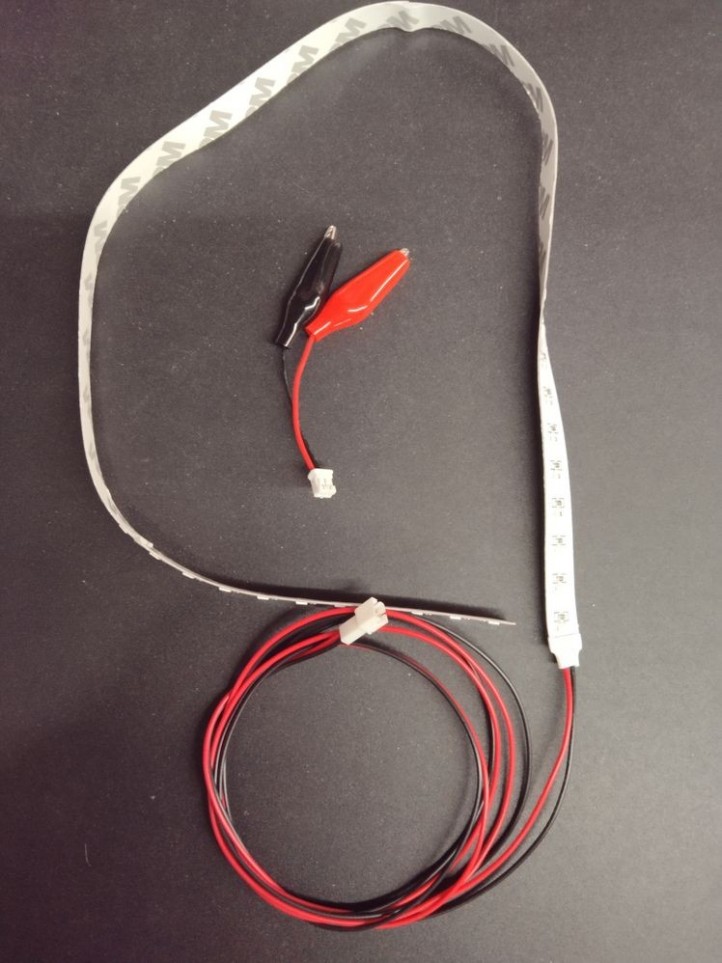LEDs Strip - 20" / 50cm - 50 SMD - Red