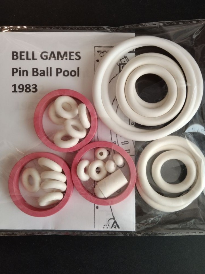 BELL GAMES - Pin Ball Pool - 1983