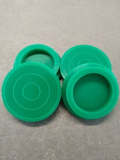 4 Patins Silicone - Vert