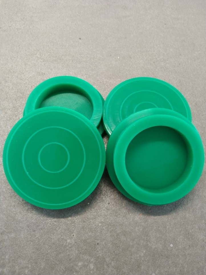 4 Patins Silicone - Vert