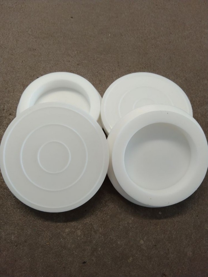 Leg Leveler Silicone Caster Set - White