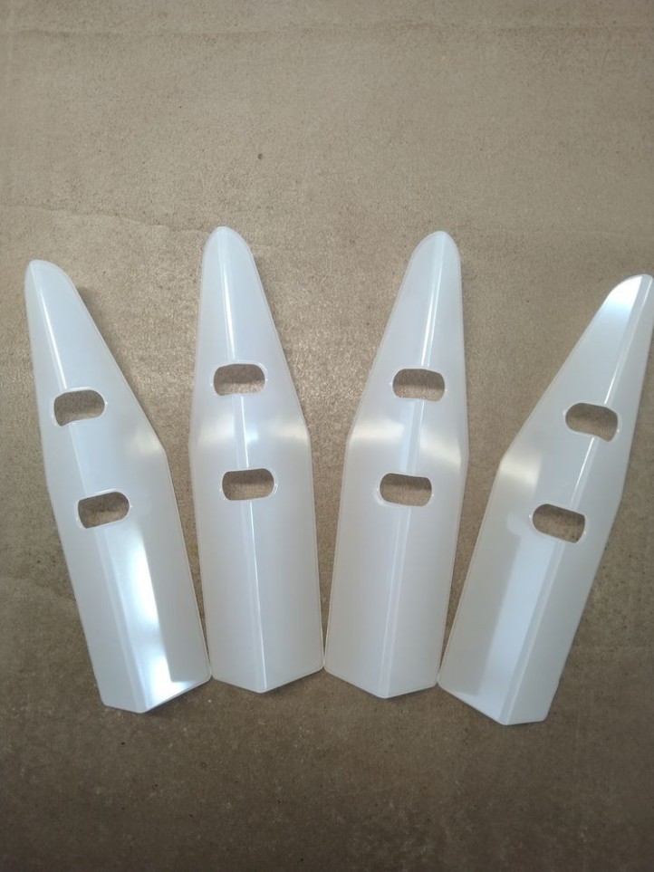 4 Protections de Caisses - Translucide Blanc