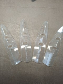 4 Protections de Caisses - Transparent