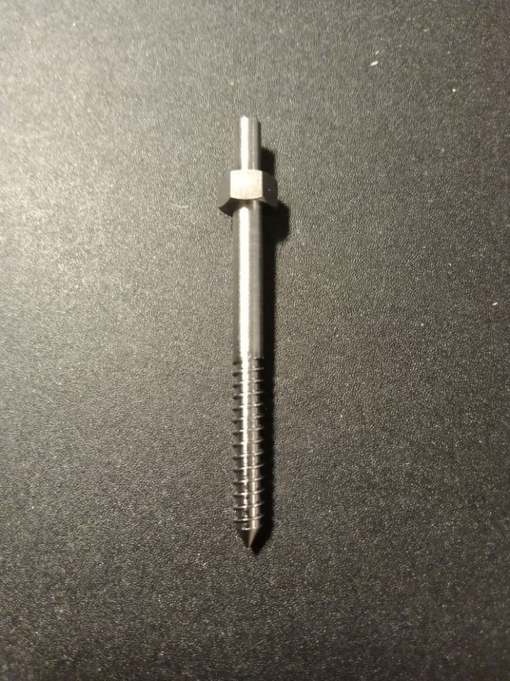 Post Wood Screw - 1-29/32" - No Thread