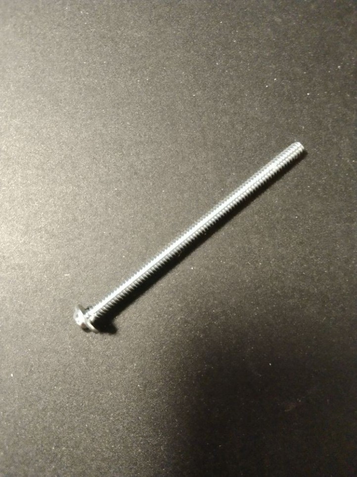 Vis Cruci - 6-32 x 2-1/2" - Avec Collerette