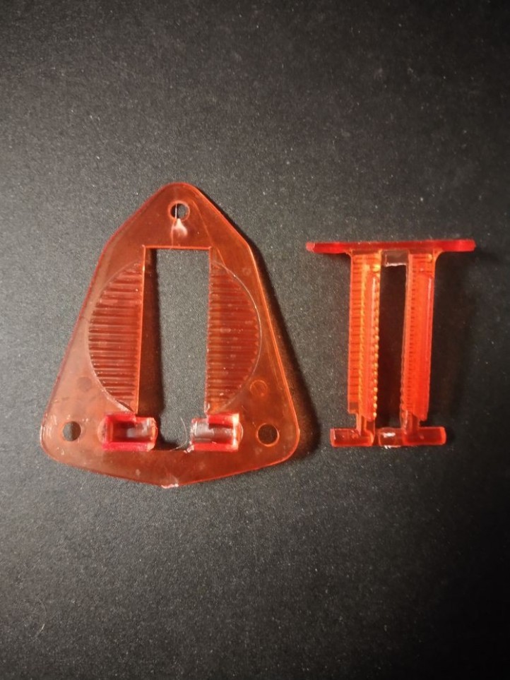 Plaque Ejecteur GOTTLIEB - Translucide Rouge