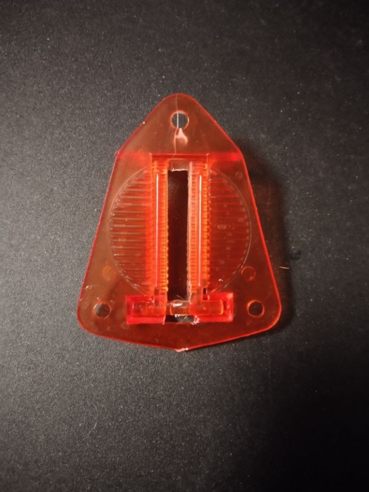Plaque Ejecteur GOTTLIEB - Translucide Rouge