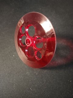 Coupelle de Bumper - Rouge Translucide