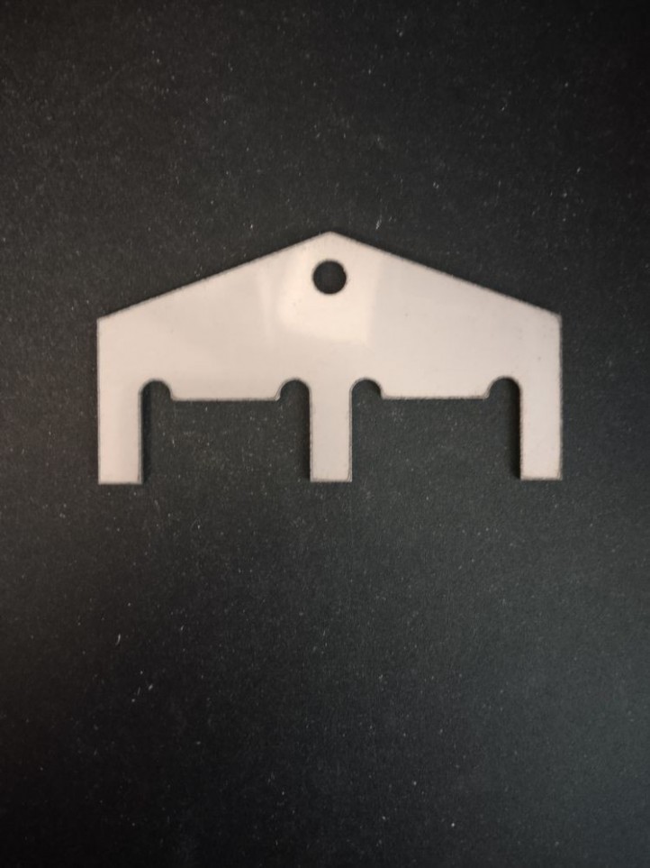 WILLIAMS - 3 Bank Drop Target Reset Plate - 01-8408