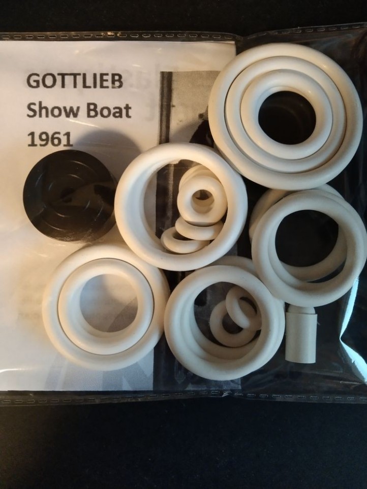 GOTTLIEB - Show Boat - 1961