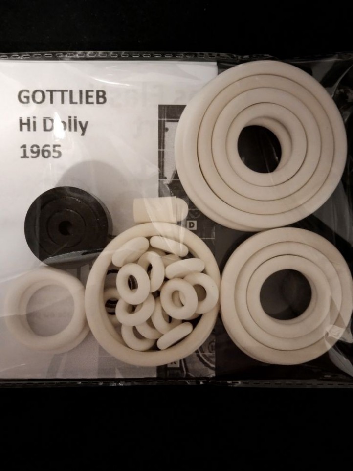 GOTTLIEB - Hi Dolly - 1965 GOTTLIEB - Hi Dolly - 1965