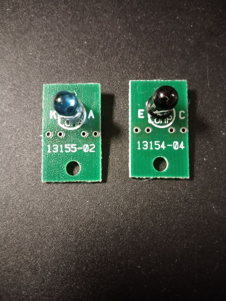 BALLY / WILLIAMS - Cartes Opto E+R / A-14231+A-14232