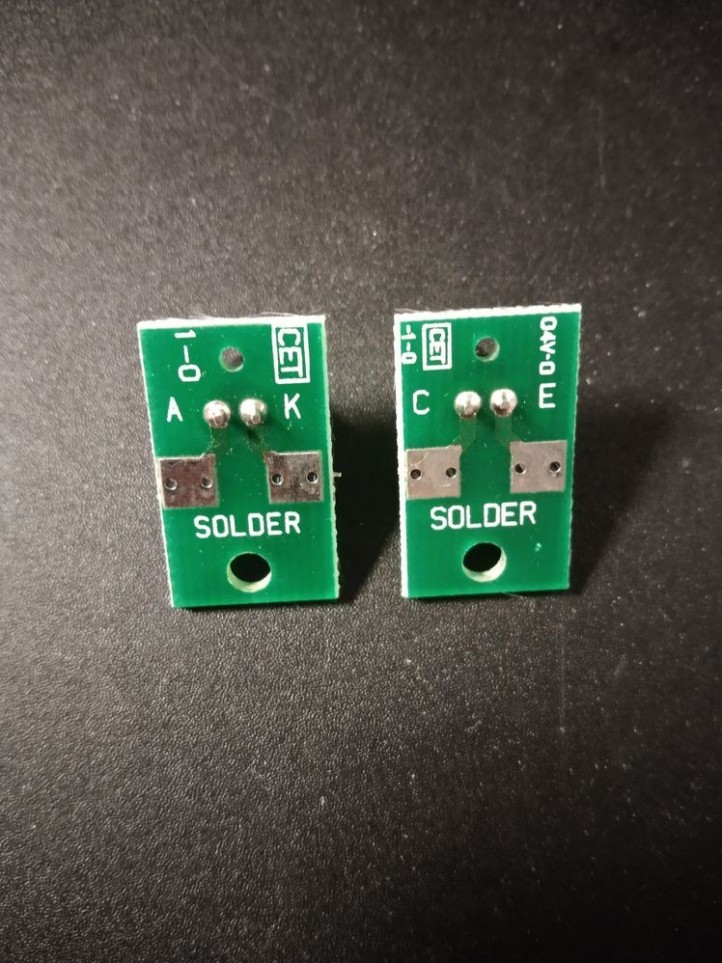 BALLY / WILLIAMS - Cartes Opto E+R / A-14231+A-14232