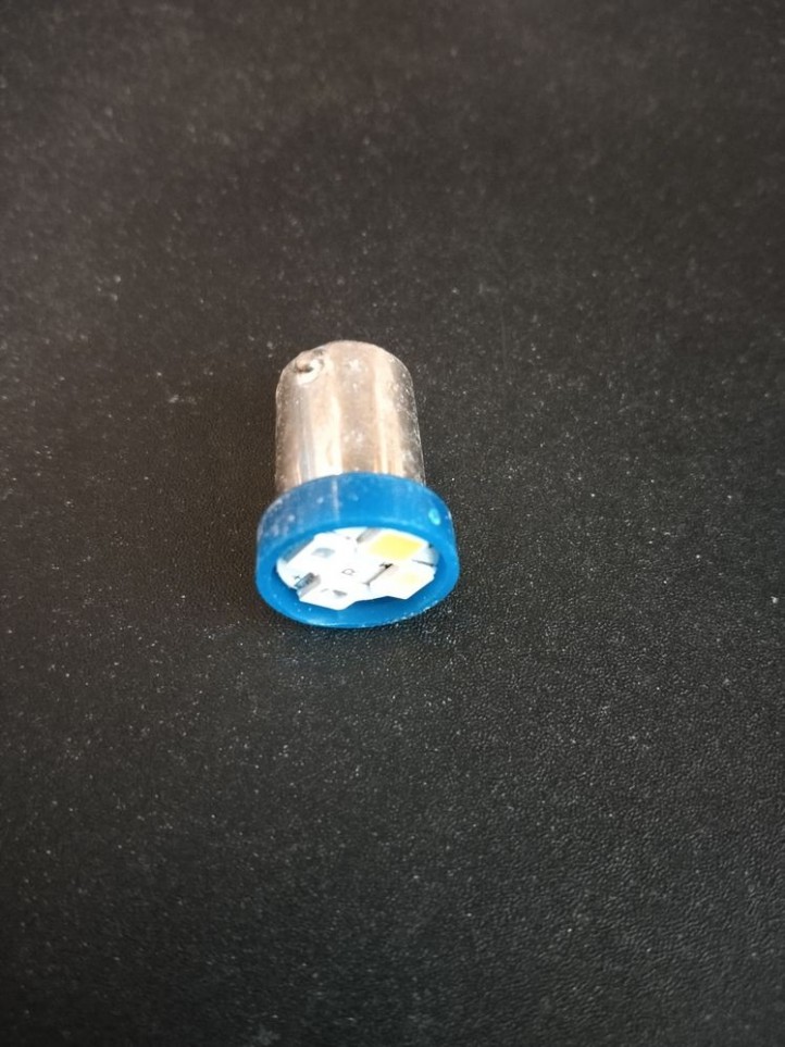 BA9S - Blue Fire Bulb