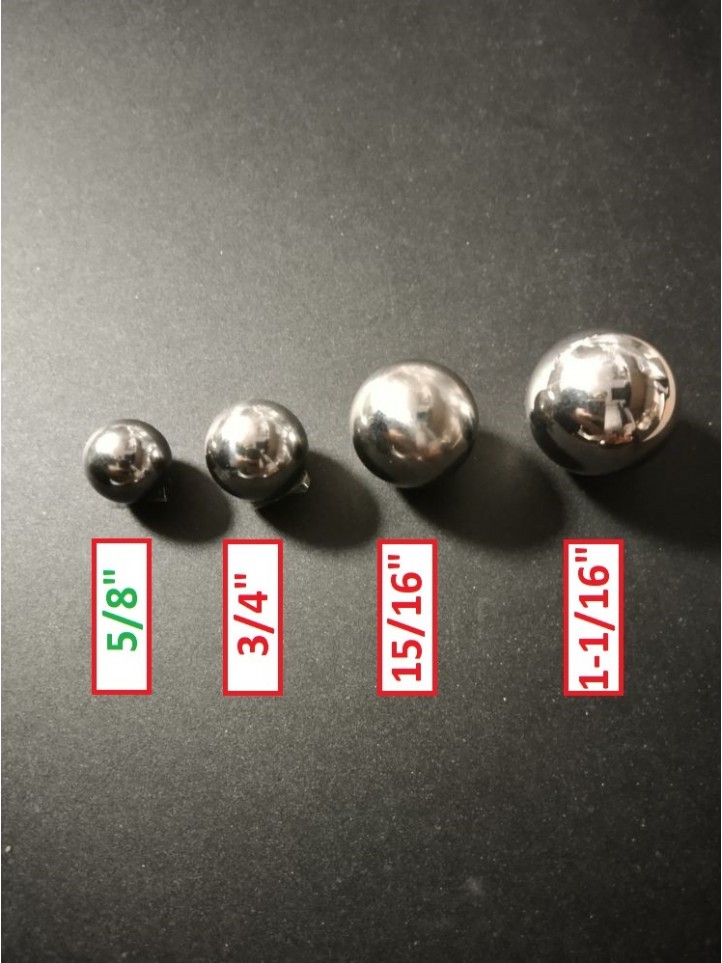 Steel Ball - 5/8" - 16mm